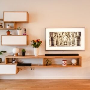 Cherry Open Bookcase