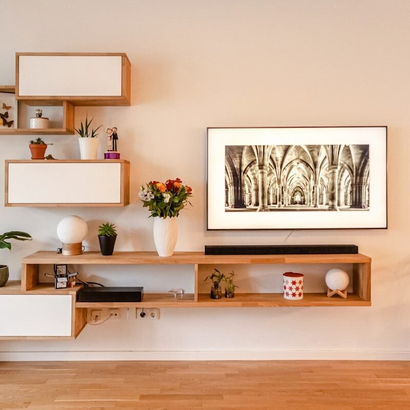 Cherry Open Bookcase