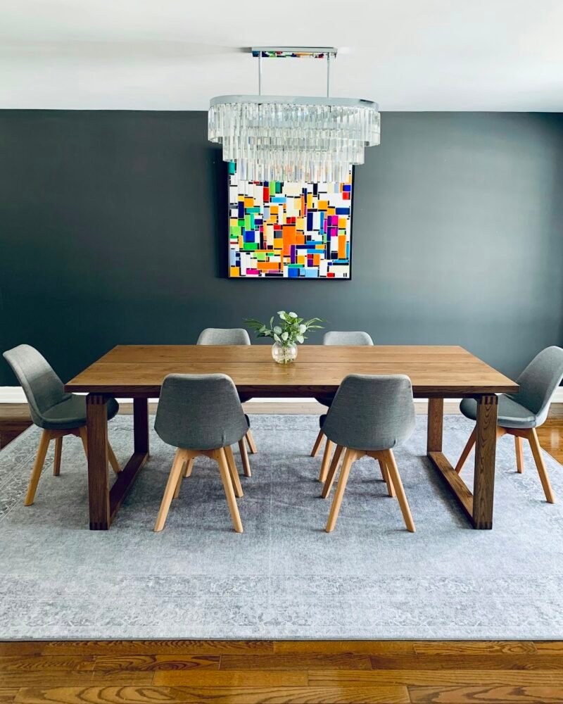 Walnut Live-Edge Dining Table