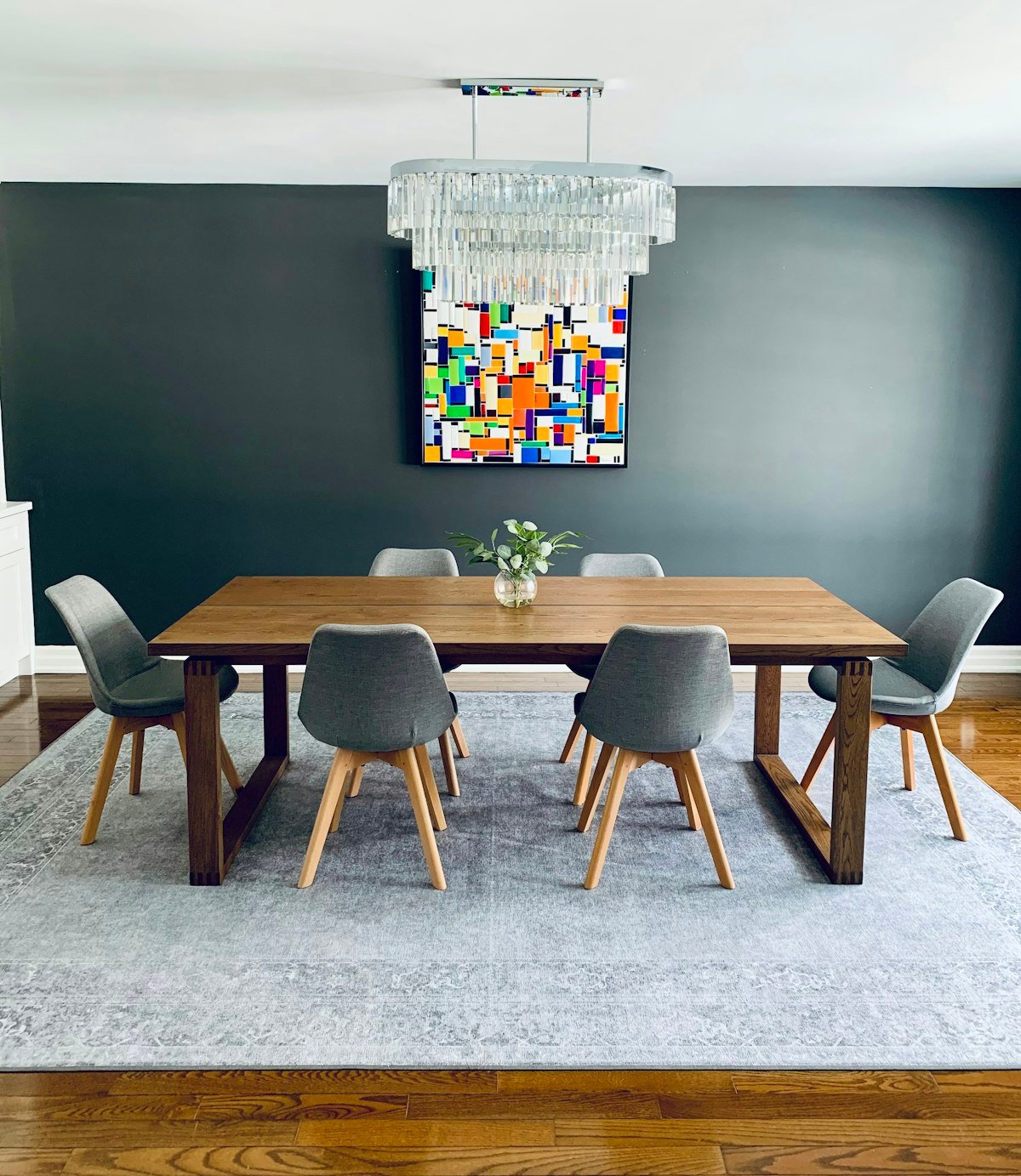 Walnut Live-Edge Dining Table